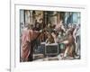 The Conversion of the Proconsul, 1515-1516-Raphael-Framed Giclee Print