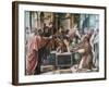 The Conversion of the Proconsul, 1515-1516-Raphael-Framed Giclee Print