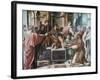 The Conversion of the Proconsul, 1515-1516-Raphael-Framed Giclee Print