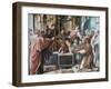 The Conversion of the Proconsul, 1515-1516-Raphael-Framed Giclee Print