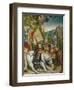 The Conversion on the Way to Damascus-Lucas Cranach the Younger-Framed Giclee Print