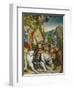 The Conversion on the Way to Damascus-Lucas Cranach the Younger-Framed Giclee Print