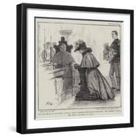 The Conversion to the Roman Catholic Faith of Princess Helene of Montenegro-Henry Marriott Paget-Framed Giclee Print