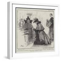 The Conversion to the Roman Catholic Faith of Princess Helene of Montenegro-Henry Marriott Paget-Framed Giclee Print