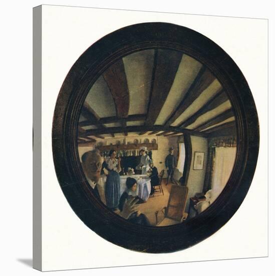 'The Convex Mirror', c1916-George Washington Lambert-Stretched Canvas