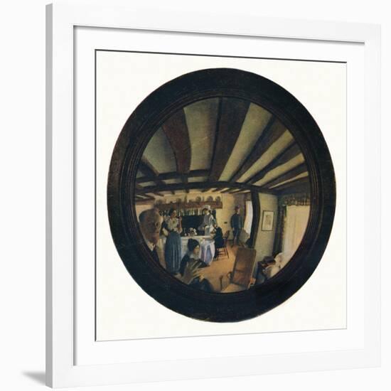 'The Convex Mirror', c1916-George Washington Lambert-Framed Giclee Print