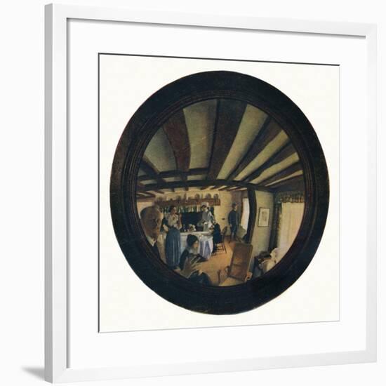 'The Convex Mirror', c1916-George Washington Lambert-Framed Giclee Print