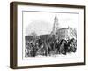 The Conveying of Australian Gold from the East India Docks to the Bank of England, London, C1888-null-Framed Giclee Print