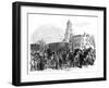 The Conveying of Australian Gold from the East India Docks to the Bank of England, London, C1888-null-Framed Giclee Print