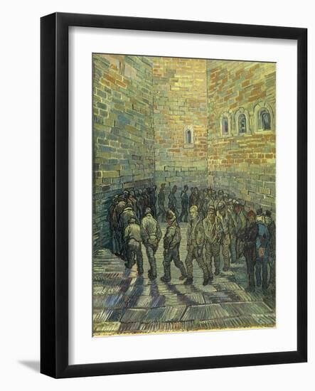 The Convict Prison, 1890-Vincent van Gogh-Framed Giclee Print