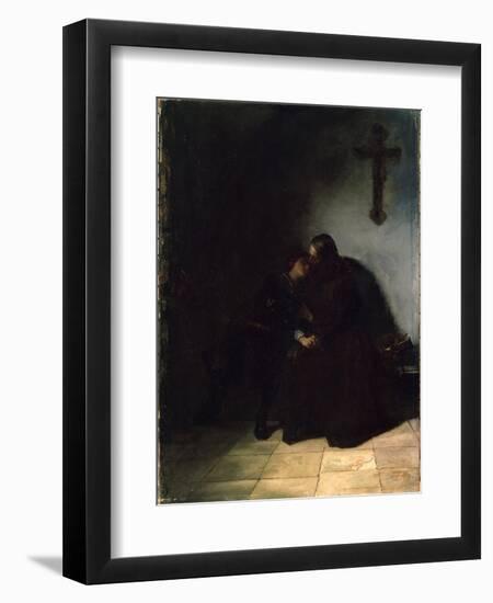 The Convict's Farewell, C1860-1900. German Painting-Hans Thoma-Framed Giclee Print