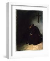 The Convict's Farewell, C1860-1900. German Painting-Hans Thoma-Framed Giclee Print