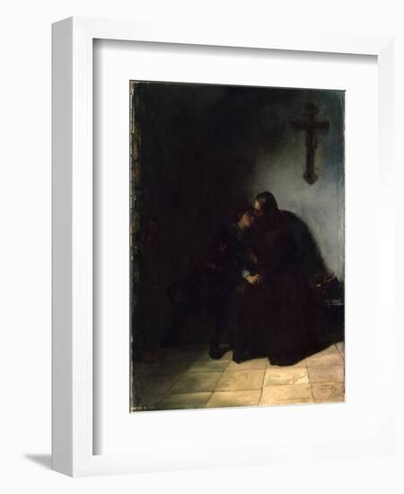 The Convict's Farewell, C1860-1900. German Painting-Hans Thoma-Framed Giclee Print