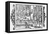 The Convivial Customs of Christians!-Olaus Magnus-Framed Stretched Canvas