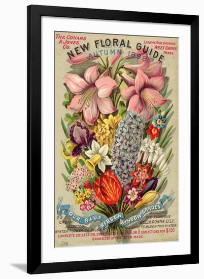 The Conyard and Jones' Co. New Floral Guide, Autumn 1898-null-Framed Art Print