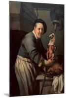 The Cook', 1634, Oil on canvas, 114,8 x 90 cm. HENDRICK BLOEMAERT. MUSEO CENTRAL, UTRECHT, HOLANDA-HENDRICK BLOEMAERT-Mounted Poster