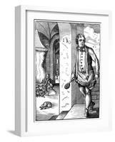 The Cook, 16th Century-Jost Amman-Framed Giclee Print