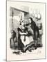 The Cook and Her Admirer in the Kitchen-null-Mounted Giclee Print