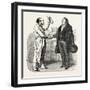 The Cook and the Doctor, Fable, 1855-null-Framed Giclee Print