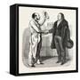 The Cook and the Doctor, Fable, 1855-null-Framed Stretched Canvas