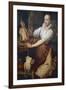 The Cook, by Vincenzo Campi (1536-1591), from Painting by Joachim Beuckelaer (1533-1574)-null-Framed Giclee Print