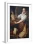 The Cook, by Vincenzo Campi (1536-1591), from Painting by Joachim Beuckelaer (1533-1574)-null-Framed Giclee Print