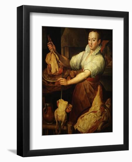 The Cook by Vincenzo Campi 1536-91 Italian-Vincenzo Campi-Framed Giclee Print