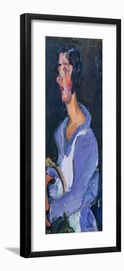 The Cook (Woman in Blue), La Cuisiniere (Femme en Bleu), C. 1935-Chaim Soutine-Framed Giclee Print