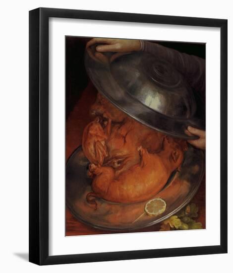 The Cook-Giuseppe Arcimboldo-Framed Art Print