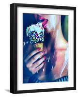 The Cool Down-Winter Wolf Studios-Framed Photographic Print