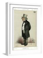 The Cool of the Evening, Lord Houghton, English Poet and Politician, 1870-Carlo Pellegrini-Framed Giclee Print