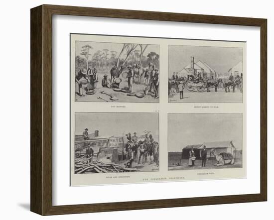 The Coolgardie Goldfields-null-Framed Giclee Print