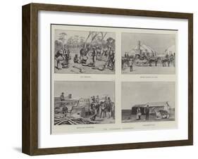 The Coolgardie Goldfields-null-Framed Giclee Print