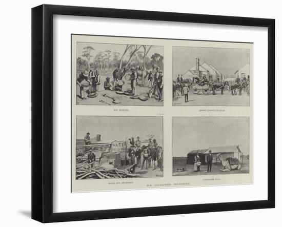The Coolgardie Goldfields-null-Framed Giclee Print