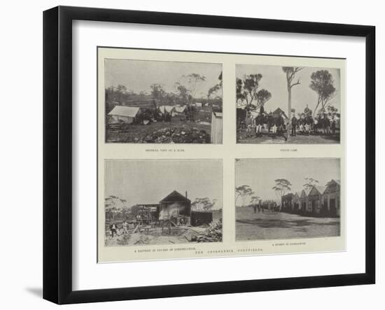 The Coolgardie Goldfields-null-Framed Giclee Print