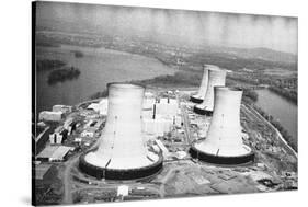 The Cooling Towers at Three Mile Island-null-Stretched Canvas