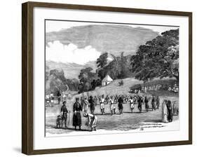 The Coorg Harvest Festival, Madras, 1852-null-Framed Photographic Print