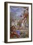 The Copper Age or Rather Soldiers Receiving Award for Capturing Prisoners-Pietro da Cortona-Framed Giclee Print