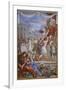 The Copper Age or Rather Soldiers Receiving Award for Capturing Prisoners-Pietro da Cortona-Framed Giclee Print