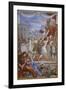 The Copper Age or Rather Soldiers Receiving Award for Capturing Prisoners-Pietro da Cortona-Framed Giclee Print