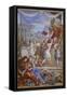 The Copper Age or Rather Soldiers Receiving Award for Capturing Prisoners-Pietro da Cortona-Framed Stretched Canvas