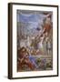 The Copper Age or Rather Soldiers Receiving Award for Capturing Prisoners-Pietro da Cortona-Framed Giclee Print