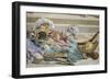 The Copper Age or Rather Soldiers Receiving Award for Capturing Prisoners-Pietro da Cortona-Framed Giclee Print