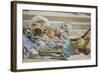 The Copper Age or Rather Soldiers Receiving Award for Capturing Prisoners-Pietro da Cortona-Framed Giclee Print