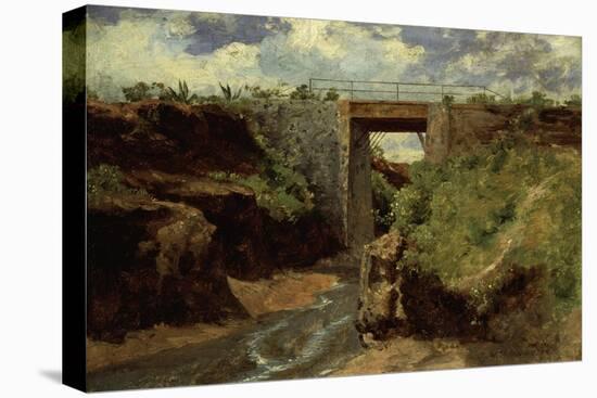 The Copper Canyon in Chihnahua, Baranca Del Cobre en Chihnahua, 1899-Jose Velasco-Stretched Canvas