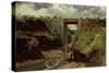 The Copper Canyon in Chihnahua, Baranca Del Cobre en Chihnahua, 1899-Jose Velasco-Stretched Canvas