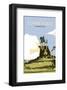 The Copper Horse - Windsor Castle - Dave Thompson Contemporary Travel Print-Dave Thompson-Framed Giclee Print