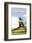 The Copper Horse - Windsor Castle - Dave Thompson Contemporary Travel Print-Dave Thompson-Framed Giclee Print