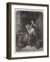 The Coppersmith and His Wife-Christian Andreas Schleisner-Framed Giclee Print