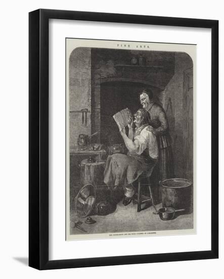 The Coppersmith and His Wife-Christian Andreas Schleisner-Framed Giclee Print